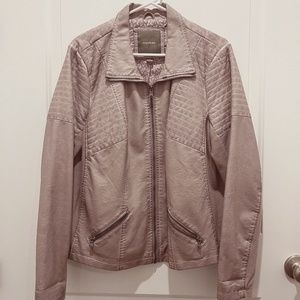 Faux Leather Jacket
